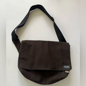 Jack Spade Canvas Single Strap Messenger Bag in Brown Mens One Size